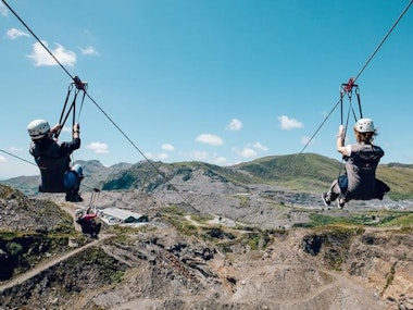 Zip World Titan in Snowdonia
